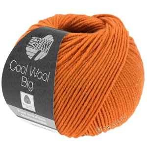Lana Grossa COOL WOOL Big  Uni/Melange | 0970-red orange