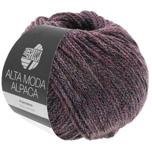 Lana Grossa ALTA MODA ALPACA | 20-blackberry/gray mottled