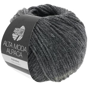 Lana Grossa ALTA MODA ALPACA | 22-dark gray mottled