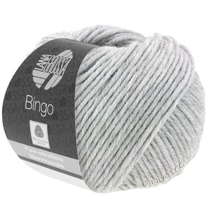 Lana Grossa BINGO  Uni/Melange | 001-light gray mottled