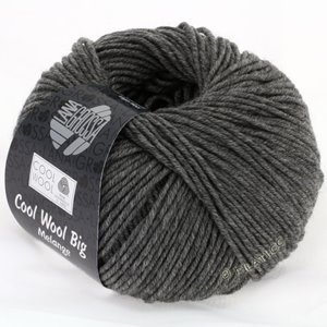 Lana Grossa COOL WOOL Big  Uni/Melange | 0617-dark gray mottled