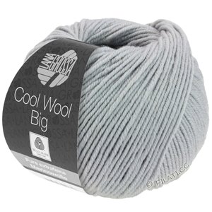 Lana Grossa COOL WOOL Big  Uni/Melange | 0928-medium gray