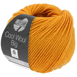 Lana Grossa COOL WOOL Big  Uni/Melange | 0974-yellow orange
