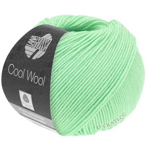 Lana Grossa COOL WOOL   Uni | 2087-white green