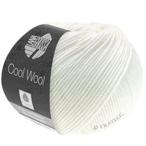 Lana Grossa COOL WOOL   Uni | 0431-white