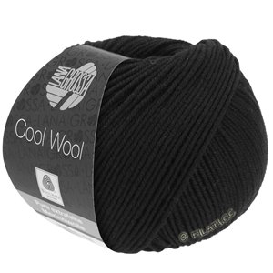 Lana Grossa COOL WOOL   Uni | 0433-black