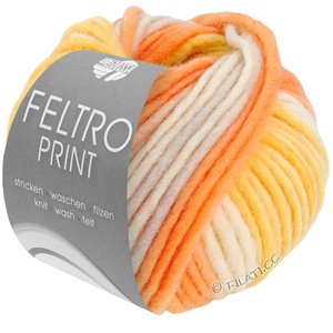 Lana Grossa FELTRO Print | 1300-natural/yellow/apricot/light gray