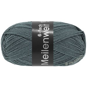 Lana Grossa MEILENWEIT 6-FACH 150g  Uni | 9249-gray blue