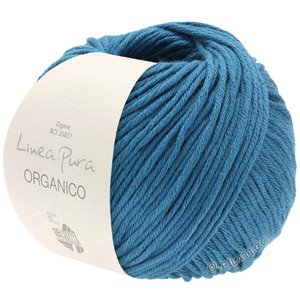 Lana Grossa ORGANICO  Uni (Linea Pura) | 132-ocean blue