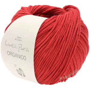 Lana Grossa ORGANICO  Uni (Linea Pura) | 138-red roses