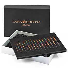 Lana Grossa  Needle-Kit Design-Wood Multicolor 