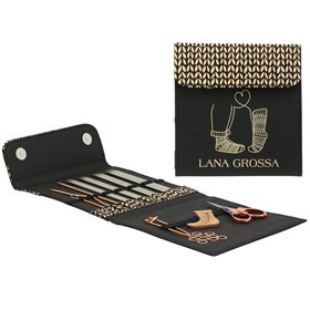 Lana Grossa Sock needle-set stainless steel by Tanja Steinbach